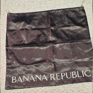 Banana Republic Black Satin Dust Bag